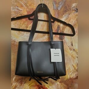 NWT $895 Mansur Gavriel bag with fringe